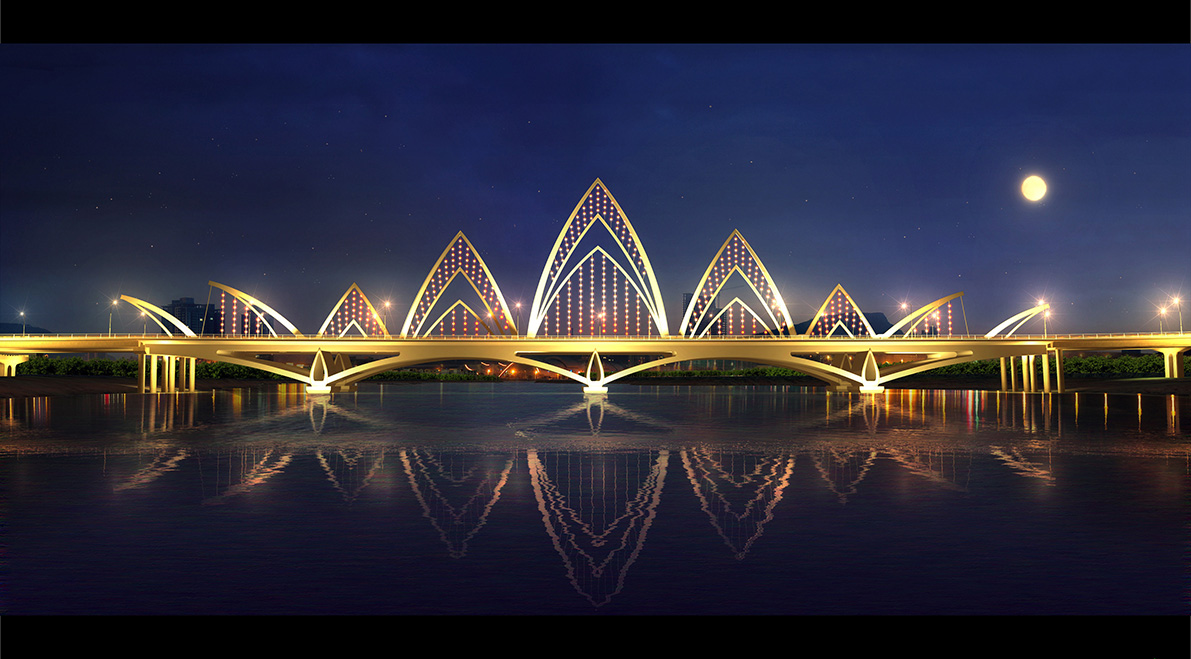 九(jiu)龍江(jiang)北港(gang)主(zhu)橋(qiao)